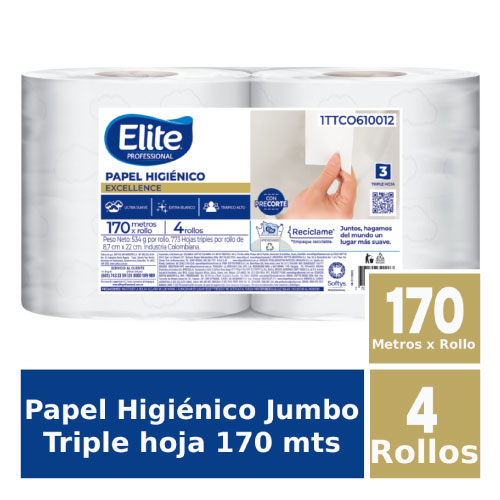 PH ELITE JUMBO TH EXTRABLANCO x4 170 mts