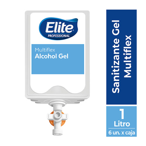 SANITIZANTE ELITE GEL MULTIFLEX x1000 ML